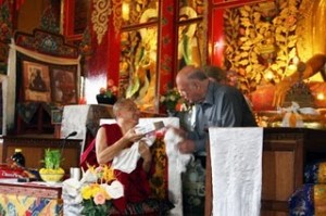 Gene Smith and Chokyi Nyima Rinpoche