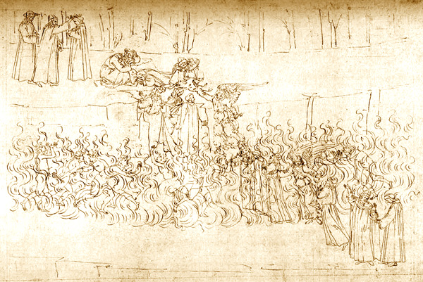 Purgatorio's Canto 27: Botticelli's version purgatorio