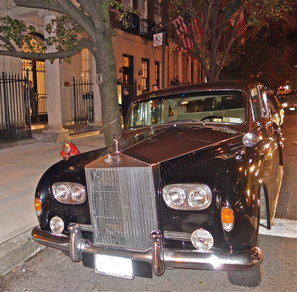 Fernando Botero's Rolls, NYC 10/16/2014