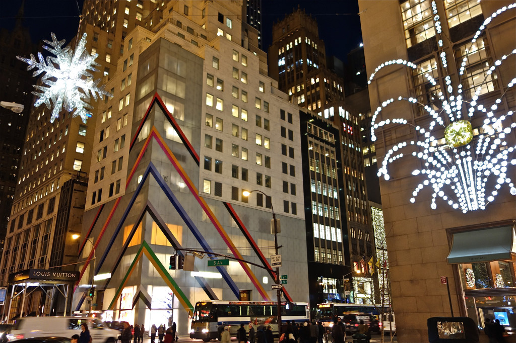 5th Ave during Christmas in NYC. 12/2014