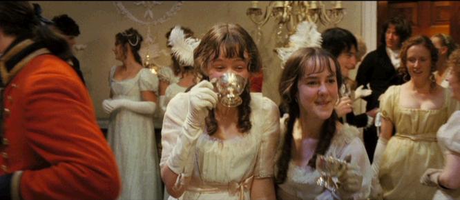 netherfield-ball-kitty-and-lydia-tippling