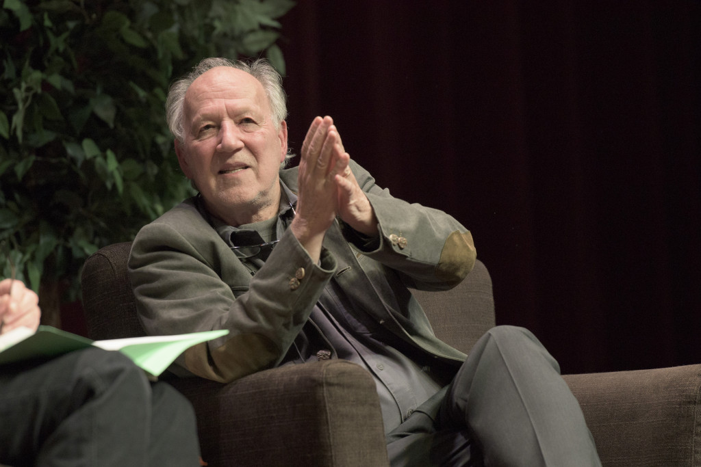 Legendary film director Werner Herzog discusses J.A. Baker's book The Peregrine at the Feb. 2 Another Look book club event.