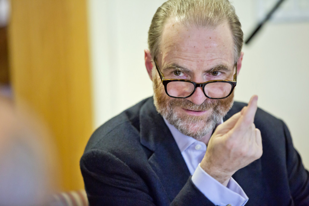 A discussion seminar featuring Timothy Garton Ash (Professor of European Studies at the University of Oxford, Isaiah Berlin Professorial Fellow at St. Antony’s College, Oxford, and a Senior Fellow at the Hoover Institution), Joshua Cohen, Faculty, Apple University, and Jennifer Granick, Director of Civil Liberties, The Center for Internet and Society at Stanford Law School on October 6 2016 at Encina Hall. The discussion revolved around Garton Ash's most recent book Free Speech: Ten Principles for a Connected World (Yale University Press, 2016). Photography by: Christine Baker-Parrish