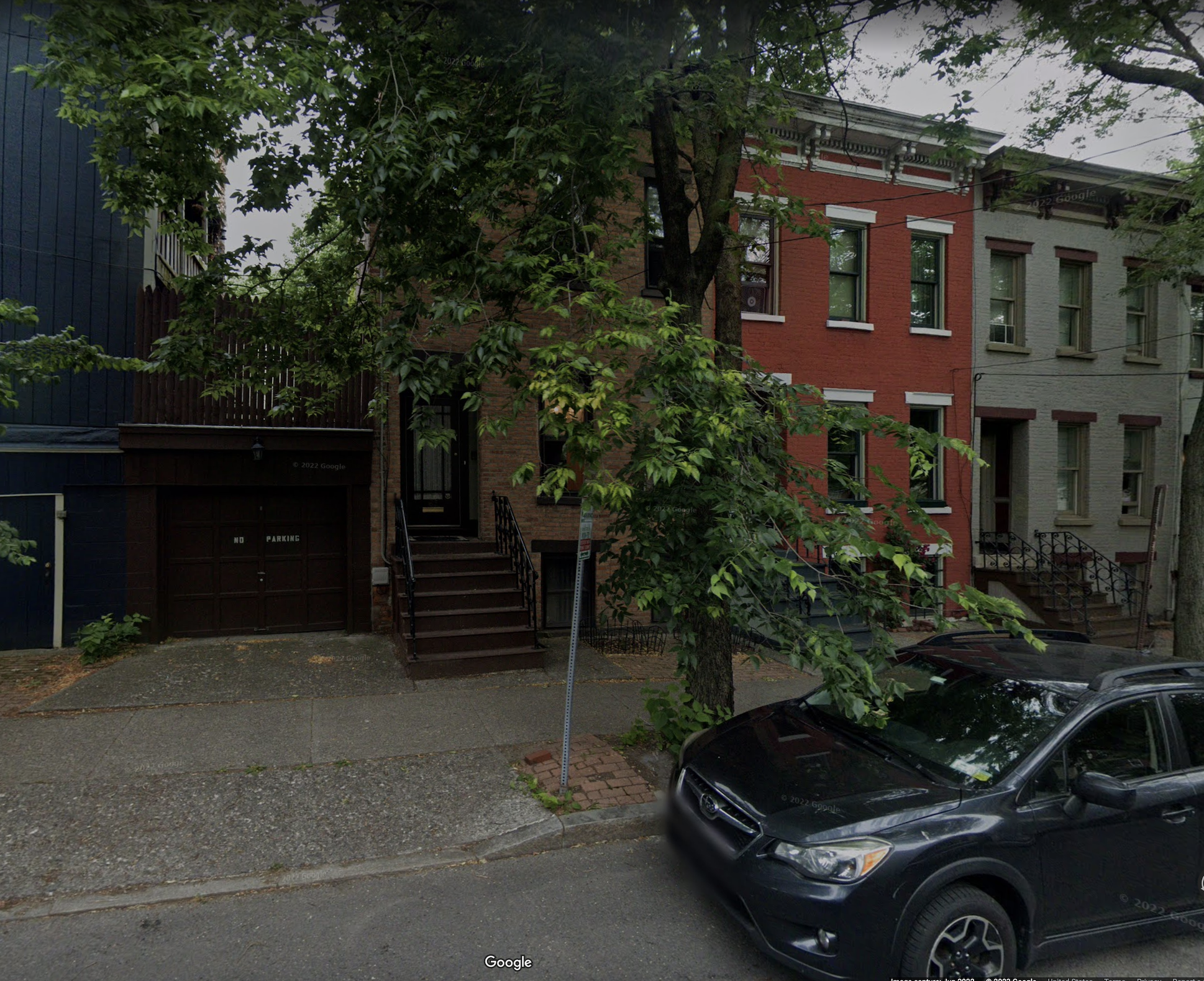 A piece of history for sale: author William Kennedy sells the townhouse where “Legs” Diamond was shot.